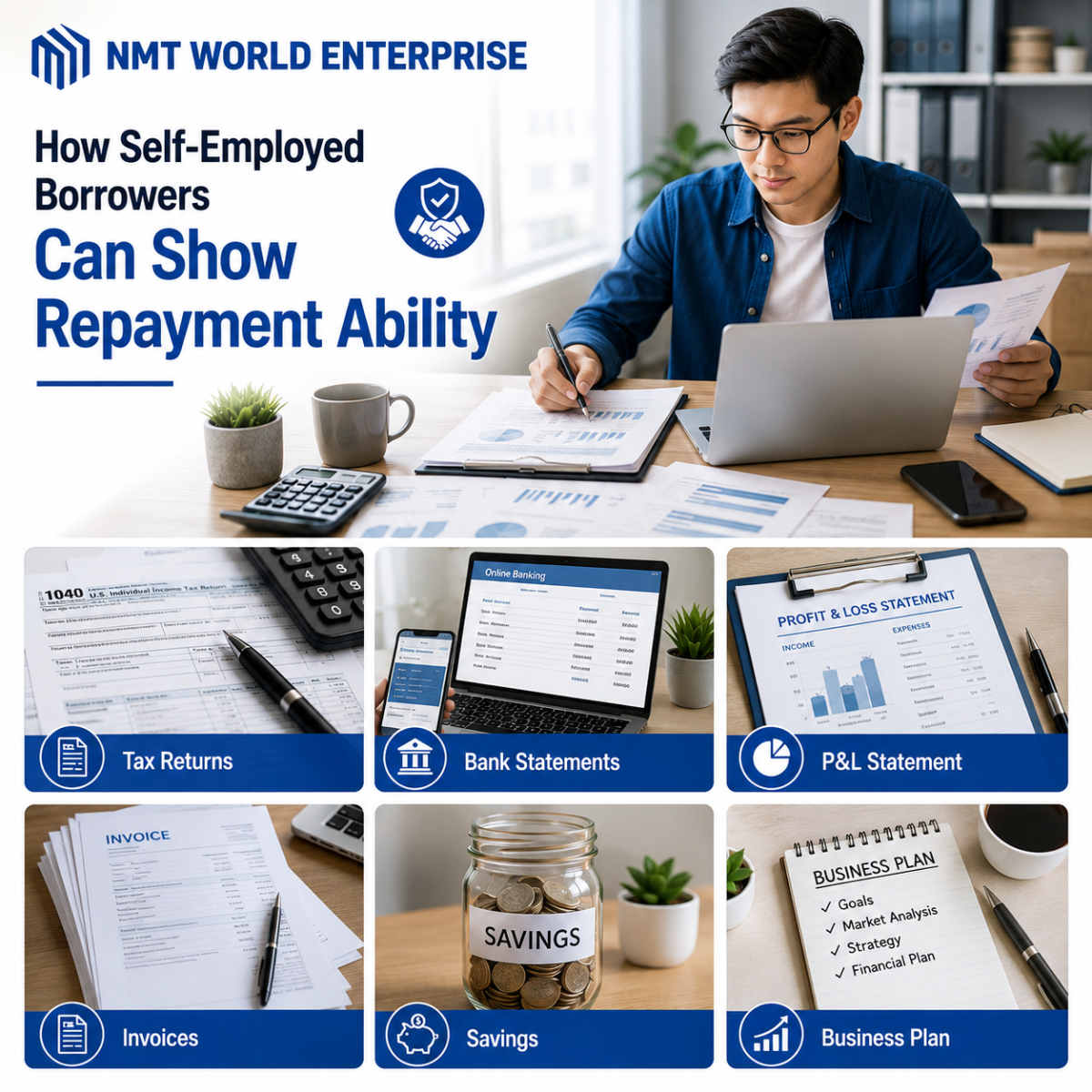 How Self-Employed Borrowers Can Show Repayment Ability