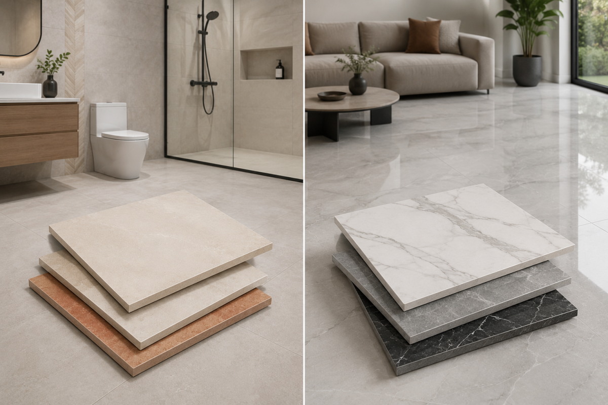 Ceramic vs Porcelain Tiles in Malaysia