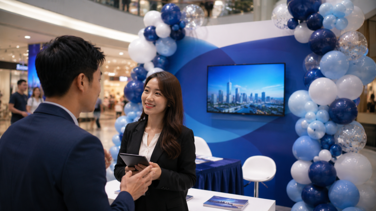 Balloon Decor And Booth Setup Service In Selangor: Why Balloon Colors Should Follow Your Brand Palette