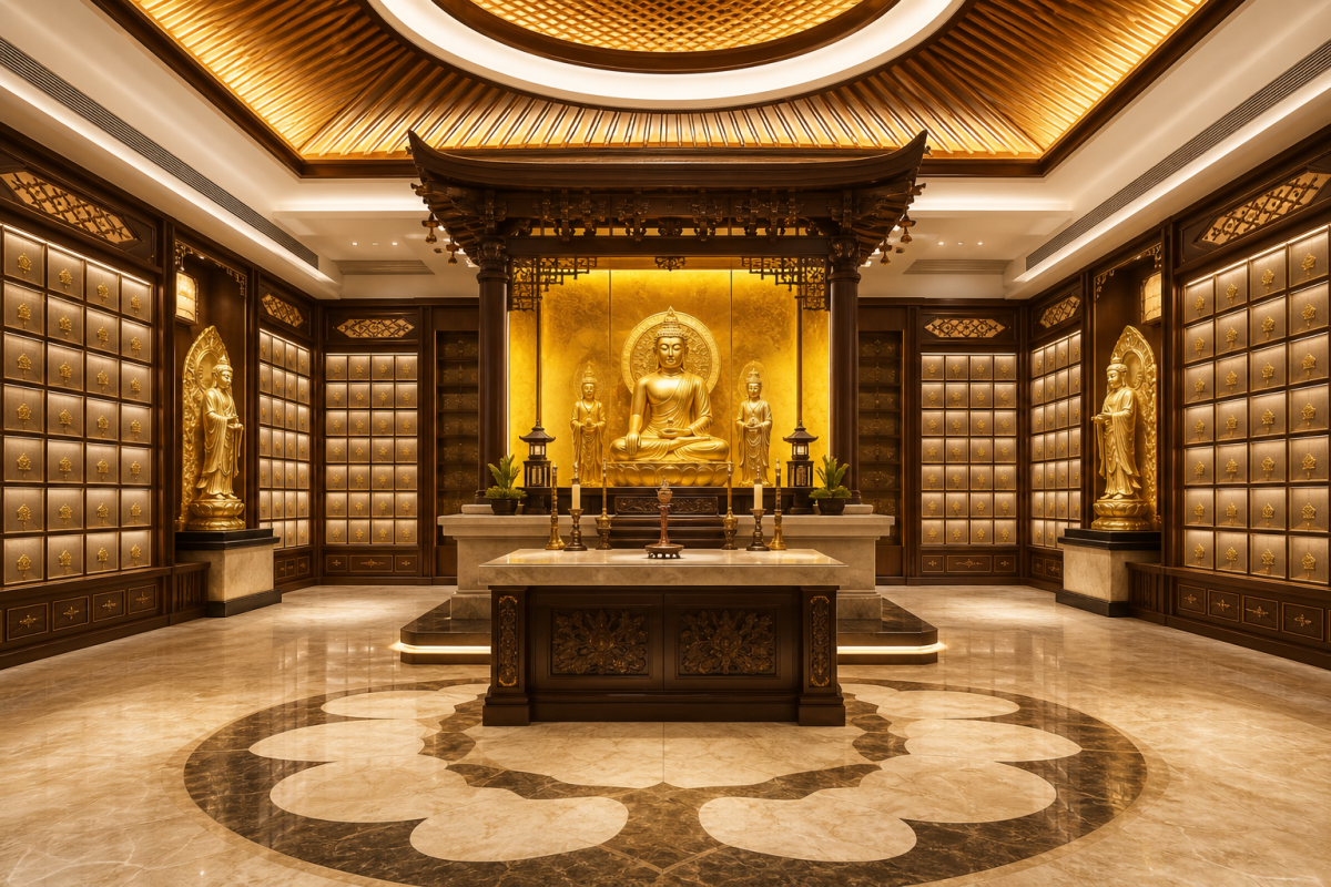 Deity and Buddha Statue Planning for Temple Memorial Halls in Malaysia