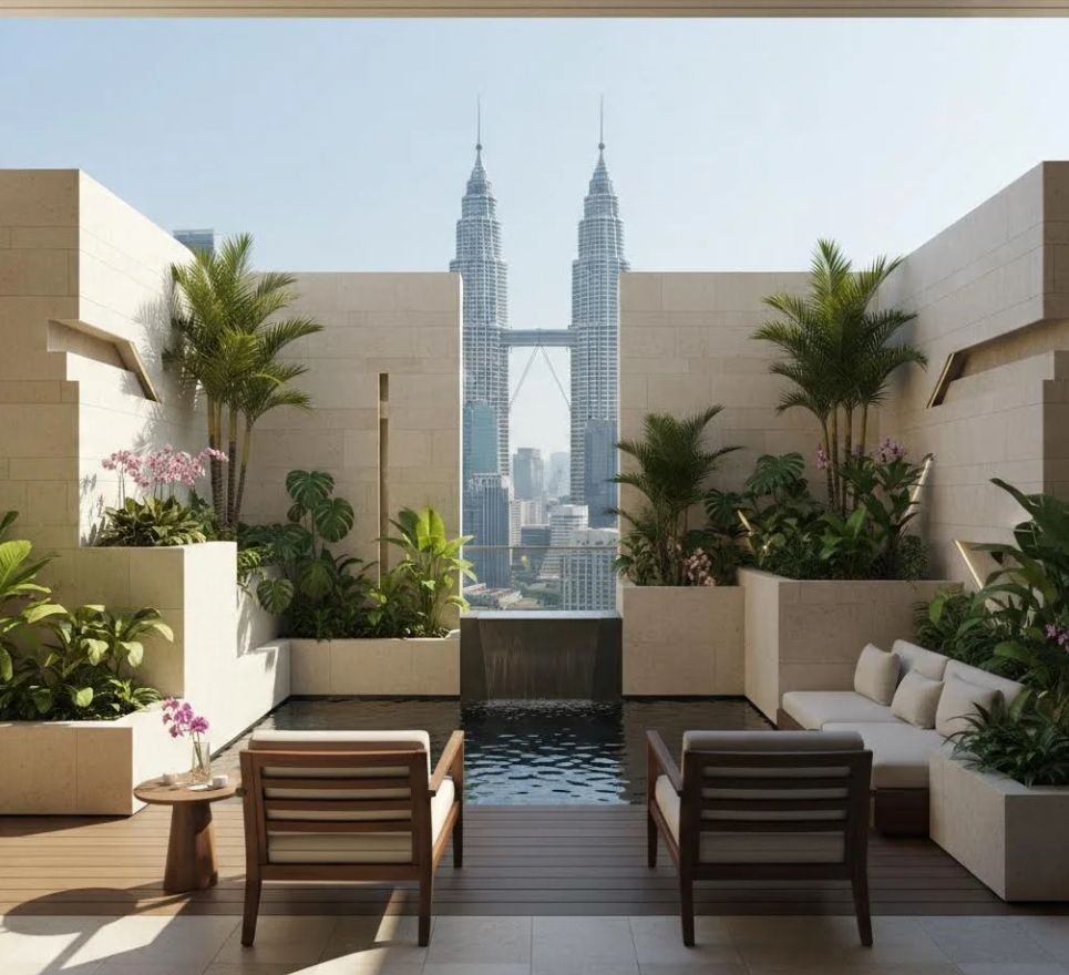 Outdoor Space Ideas That Work Harder - Eden Landscape Sdn Bhd 