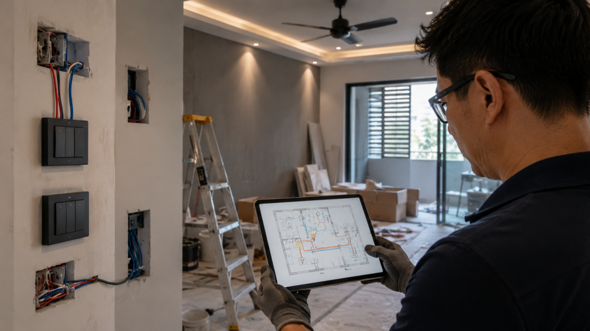 Smart Home Designer Malaysia: 7 Things to Plan Before Renovation Wiring