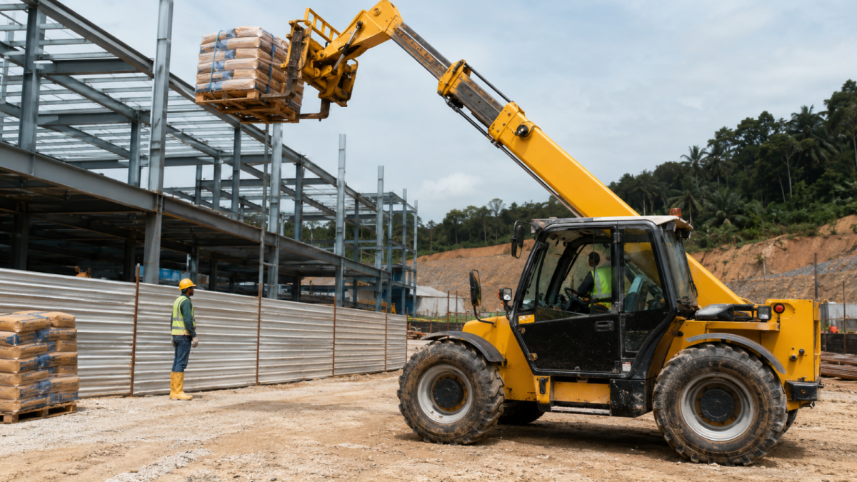 14M Telehandler Is Not Just ��Higher�� �� Working Radius Is the Real Game Changer