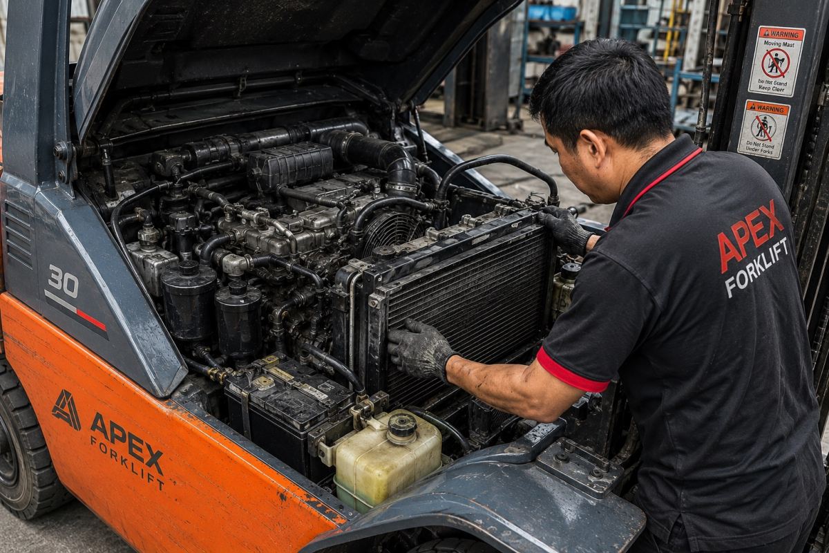 Signs Your Forklift Radiator Needs Maintenance