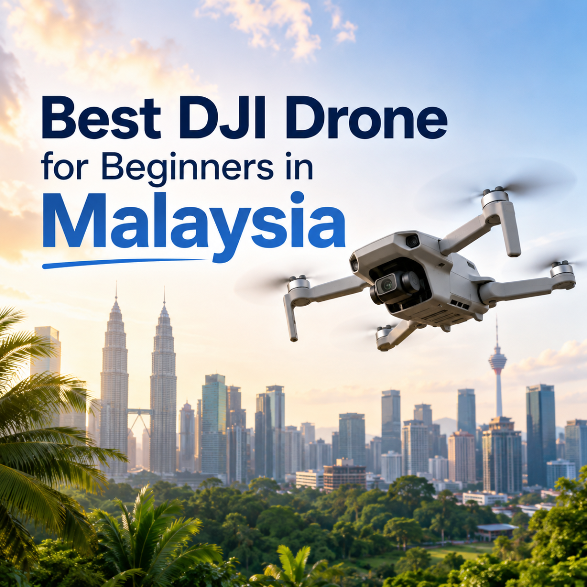 Best DJI Drone for Beginners in Malaysia
