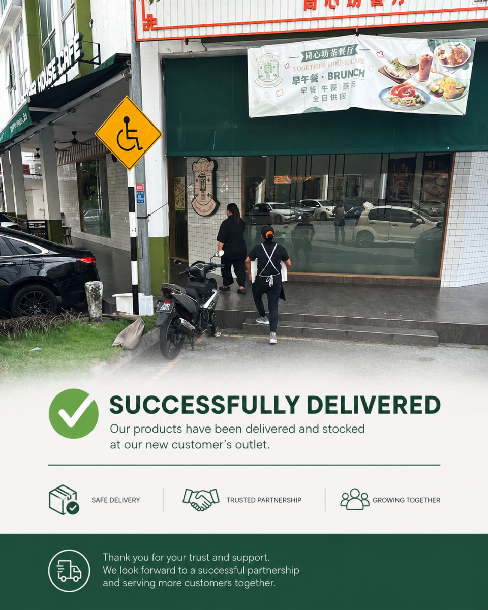 Successful Delivery to mutiara rini, iskandar