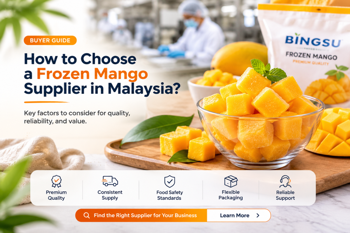 Choose a Supplier That Prioritises Food Quality