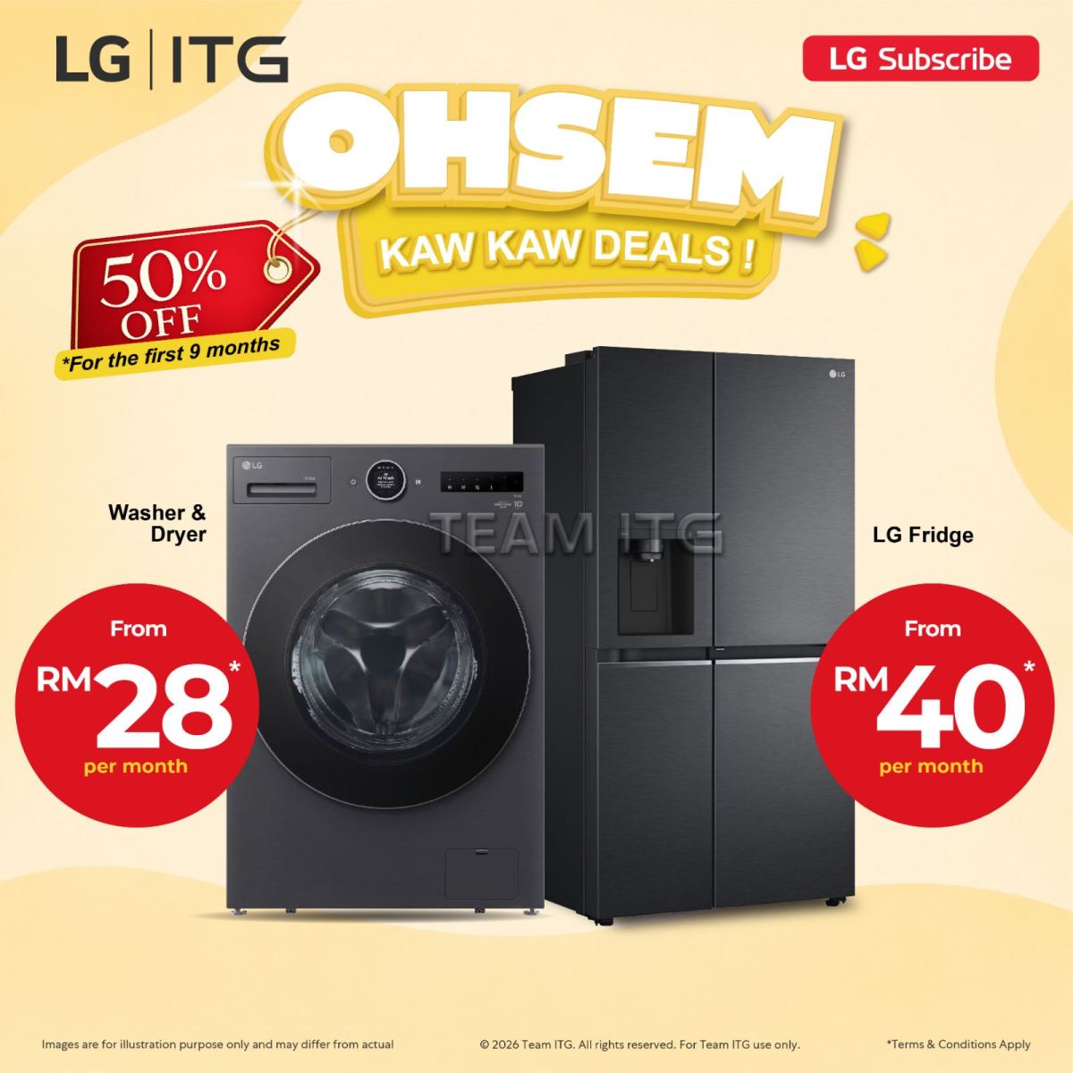 LG June Home Appliances Promotion