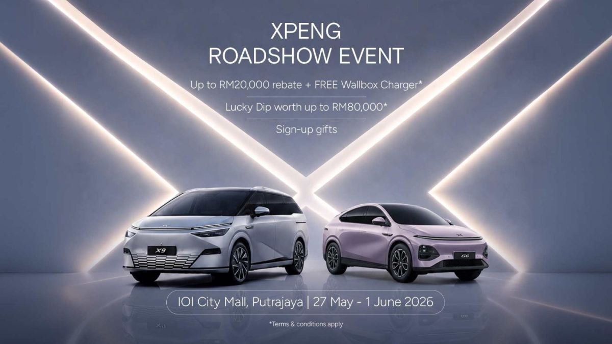 XPENG ROADSHOW EVENT - IOI CITY MALL, PUTRAJAYA
