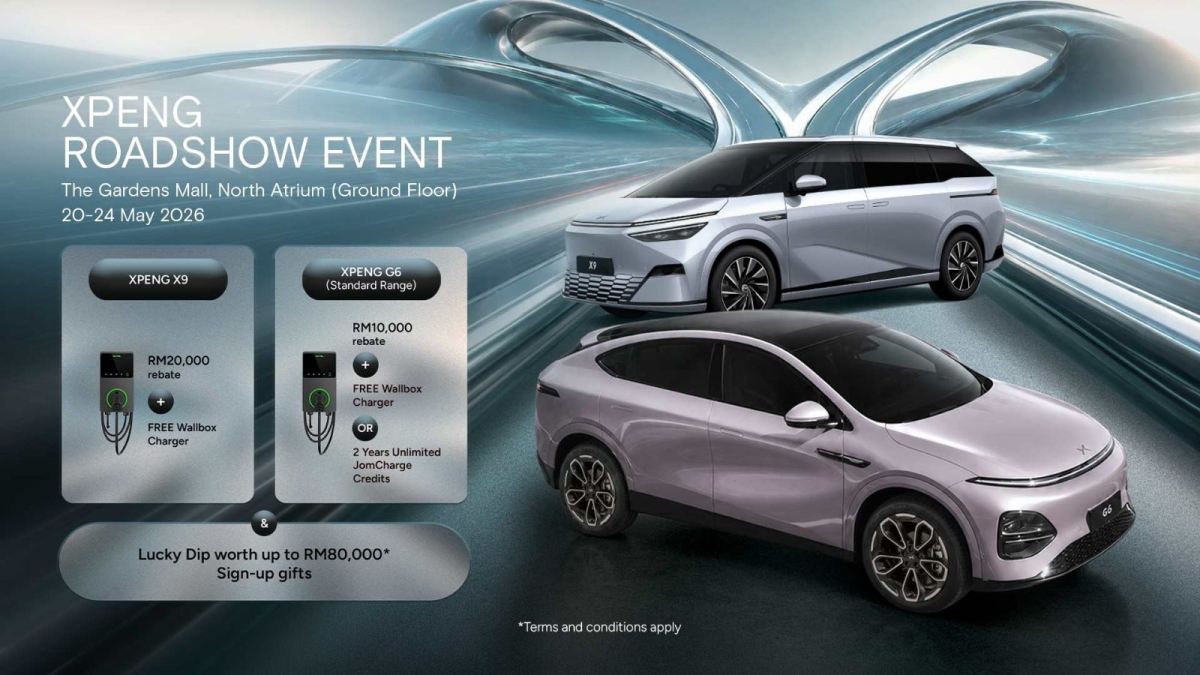 XPENG ROADSHOW EVENT - THE GARDENS MALL