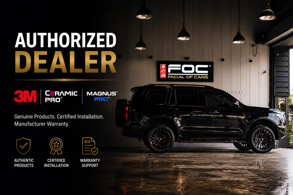 Recommend an Authorized 3M, Ceramic Pro & Magnus Pro Dealer in Penang