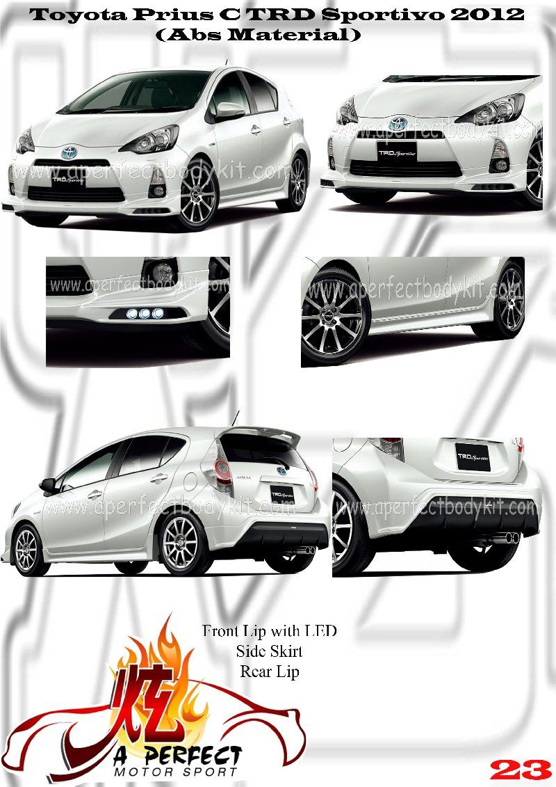 Toyota Prius C 2012 TRD Sportivo 