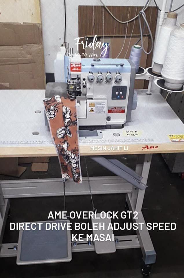 Overlock Direct Drive AME sewing machine