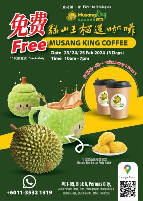 Free Musang King Coffee