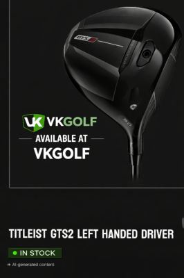 Gts2 Driver Titleist in Left Hand in stock now!