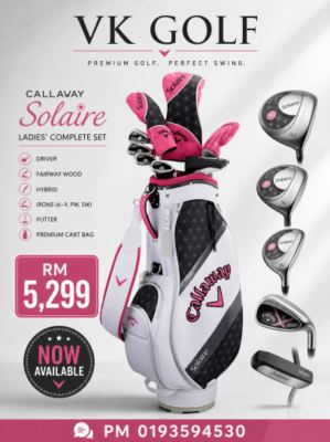 Callaway Solaire Pink 2026 Womens sets in stock now ! 
