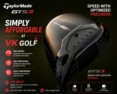 Titleist GTS3 Drivers are Compact in Delivery