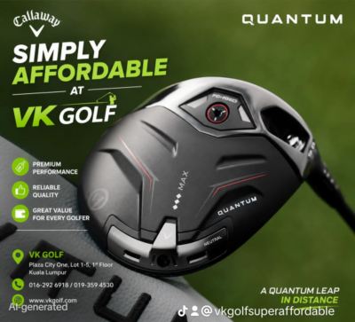 Callaway Quantum Drivers are 3in1 the Physics The Chemistry and THE BIOLOGY!