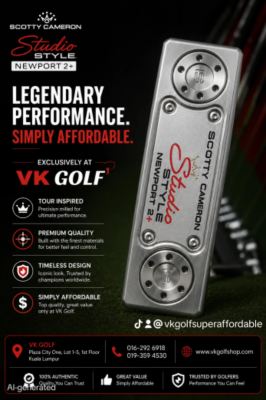 Big Stovk Studio Select Scotty putters in stock now!