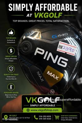 PING G440 Max fairway woods unleashed in FW3 - FW4 - FW5 - Fw7 and FW9!
