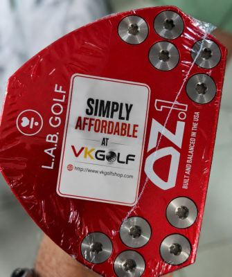 Lab Golf OZ1.I putter in RED