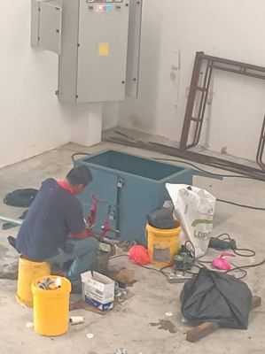 G.I Pipe Installation Works 