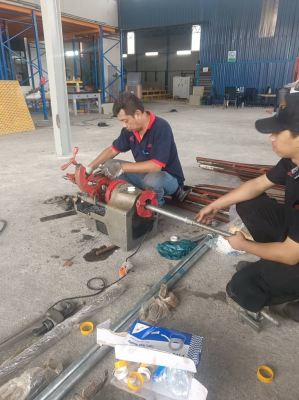 G.I Pipe Installation Works 