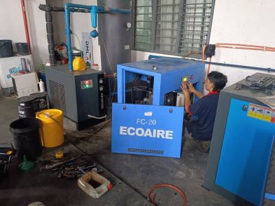 Service ECOAIRE Screw Compressor FC-20