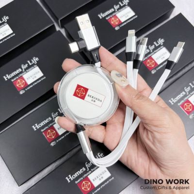 Custom Multi Charging Cable Corporate Gift for Berinda Group