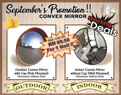 Shocking Sales Promotion - Convex Mirror