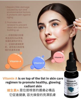 Vitamin A to promote healthy, glowing, radiant skin