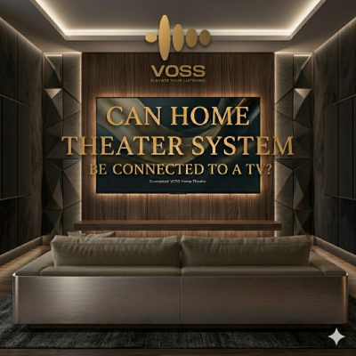 Can home theater system be connected to a TV?
