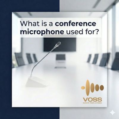 What is a conference microphone used for?