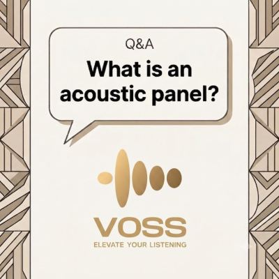 What is an acoustic panel?