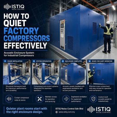 How to Quiet Factory Compressors Effectively