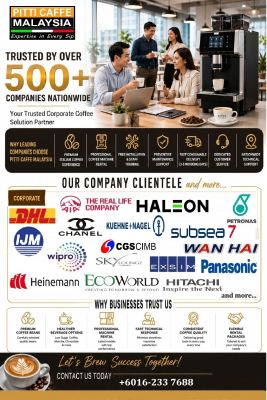 Coffee Machine Rental Malaysia   Trusted by Over 500 Companies Nationwide