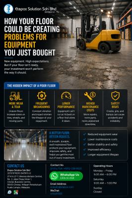 How Your Floor Could Be Creating Problems for Equipment You Just Bought