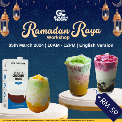 Ramadan Raya Workshop is in Kuala Lumpur Now !