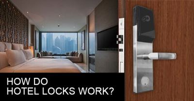 How do hotel locks work?
