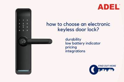 ​HOW TO CHOOSE AN ELECTRONIC KEYLESS DOOR LOCK?
