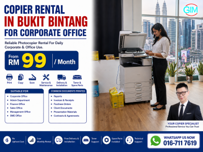 Copier Rental in Bukit Bintang for Corporate Office | Photocopier Rental Kuala Lumpur
