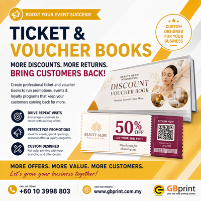 TICKET & VOUCHER BOOKS
