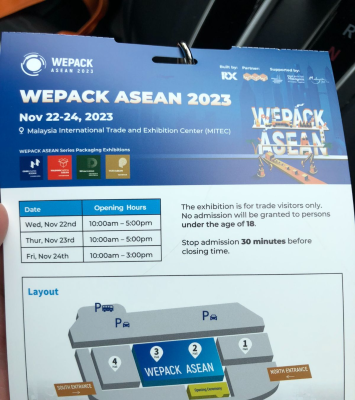 WEPACK ASEAN 2023 in MITEC Malaysia