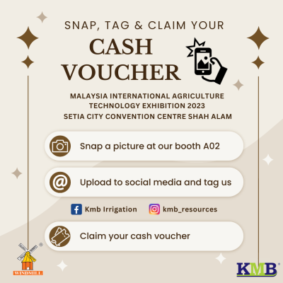 Cash Voucher-Malaysia International Agriculture Technology Exhibition 2023