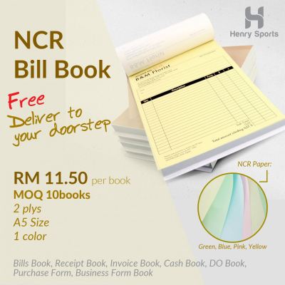NCR Bill Book Promotion