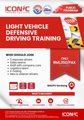 Less Than a Month Left   Secure Your Seat for Defensive Driving Training