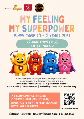Kitchen Story Sdn. Bhd. Sponsors LEADERland��s ��My Feeling, My Superpower�� Kindy Camp in Penang