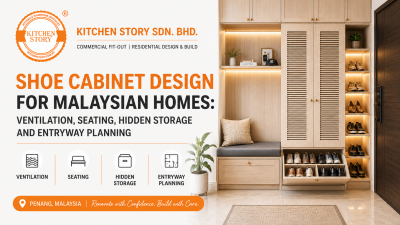Shoe Cabinet Design for Malaysian Homes: Ventilation, Seating, Hidden Storage and Entryway Planning