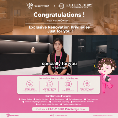 Property Mart Penang x Kitchen Story Launch Exclusive Alton Residence Jelutong Full Renovation Package