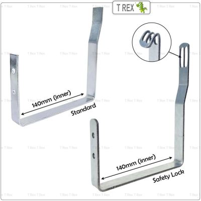 New Upgrade: T Rex Rain Water Gutter Holder Now Available with Safety Lock Feature